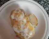 Foto del paso 4 de la receta: Papas al horno rellenas con tocino
