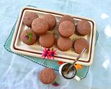 Foto del paso 5 de la receta: Alfajores de chocolate rellenos con dulce de leche y Nutella😜