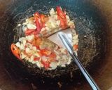 Foto langkah ke 3 dari resep Tumis kerang dan tahu.