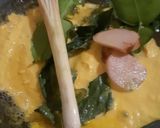 Foto langkah ke 3 dari resep Sayur santan daun singkong teri.