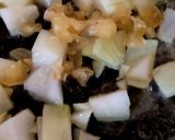 A picture of step 2 of My Minced Pork Taco Soup 😃.