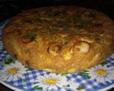 Foto del paso 5 de la receta: Tortilla de papa al verdeo