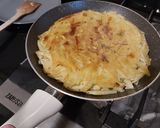 A picture of step 4 of Home made chicken panne.
