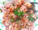Hình bước làm 1 của món Cà ri thịt viên