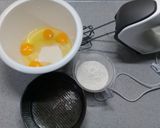 Foto del paso 2 de la receta: Torta de vainilla esponjosa 🍰 | Bizcochuelo | Bizcocho