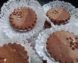 صورة لخطوة 13 من وصفة حلوى جافة بالكاكاو وكريمة الميرانغ meringue