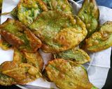 A picture of step 8 of Crispy leaves.