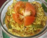 A picture of step 4 of Paneer bhurji.