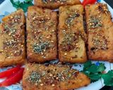 A picture of step 3 of Suji potato cake spicy.