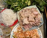 Hình bước làm 1 của món Salad thịt luộc