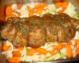 Foto del paso 3 de la receta: Pulpa de cerdo braseada con zanahorias y cebolla