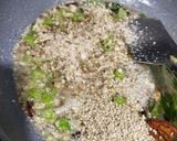 A picture of step 5 of Suran potato sukhi bhaji.