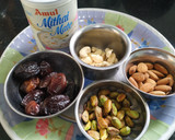 டேட்ஸ், நட்ஸ் கீர் (dates nuts gheer recipe in tamil) ரெசிபி ஸ்டேப் 1 புகைப்படம்