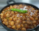 A picture of step 2 of Satvik Chole.