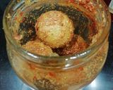 A picture of step 6 of Amla Pickle.