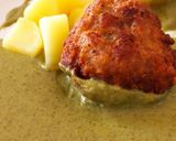 Sóskamártás, főtt burgonyával és fasírttal recept fázis 3 fotója