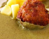 Sóskamártás, főtt burgonyával és fasírttal recept fázis 3 fotója