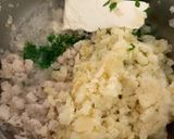 Foto del paso 2 de la receta: Triángulos de pollo y papa