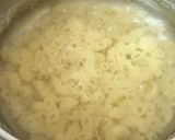 A picture of step 3 of Creamy Cheesy Schezwan Pasta.