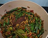 Foto langkah ke 4 dari resep Tumis Tempe Kacang Panjang.
