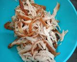 Foto langkah ke 2 dari resep Tumis nangka bumbu sambal matah.