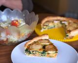 Foto del paso 6 de la receta: Quiche de verduras, bacon y queso de cabra