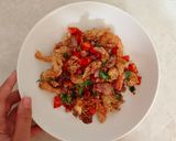 Foto langkah ke 4 dari resep Udang Cabai Garam.