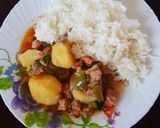 A picture of step 8 of Beef stew.