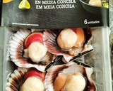Foto del paso 1 de la receta: Vieiras al ajillo en airfryer