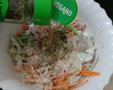 A picture of step 4 of Quinoa, cucumber salad with curd.