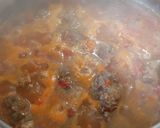 A picture of step 3 of Pork Stew with Potatoes and Eggplant.