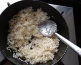 A picture of step 2 of Mexican Rice.