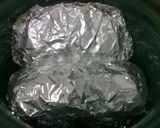 Foto del paso 12 de la receta: Rollos de pescado en hierba santa y papas de base(Olla de cocción)