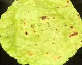 A picture of step 6 of Rice flour and Palak Masala Paratha.