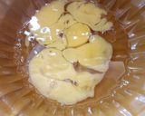 A picture of step 1 of Peanut burger.