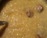 A picture of step 5 of Cheesy Grits with Hotdogs and Eggs.