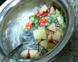 A picture of step 5 of Apple & Walnut Salad.