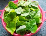 Hình bước làm 1 của món Làm SƯƠNG SÂM từ lá tươi