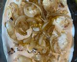 A picture of step 4 of Baked cauliflower with tahini sauce.