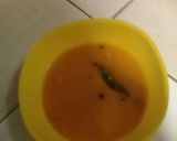 Foto langkah ke 7 dari resep Lontong kuah nasi merah with terong merah, toge dan bakso sapi.