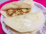 Tortillas de tofu ahumado en salsa de soja 🌮🍴