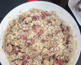Foto del paso 3 de la receta: Risotto con champis y jamón con peineta