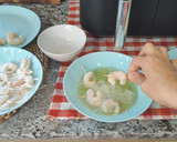 Foto del paso 5 de la receta: Gambas fritas con coco y chutney de melocotón en AirFryer Ninja