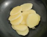 A picture of step 1 of Apple pork ribs soup.