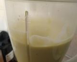 A picture of step 4 of Banana,avocado, pineapple smoothie#favoriteeasterrecipe.