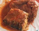 Foto del paso 5 de la receta Merluza con gambones