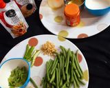 A picture of step 2 of Spicy French Beans & Baby Corn Stir Fry.