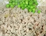 A picture of step 4 of Green Soya Matar Keema Mumbai Style.