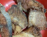 A picture of step 1 of Coconut cream fish.