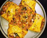 A picture of step 16 of Calzone Pizza 🍕.